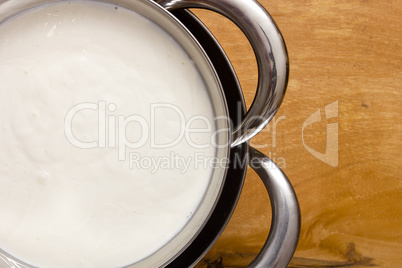 Mascarpone cheese cooking at home