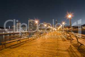 San Francisco Downtown from Pier 7, Dusk