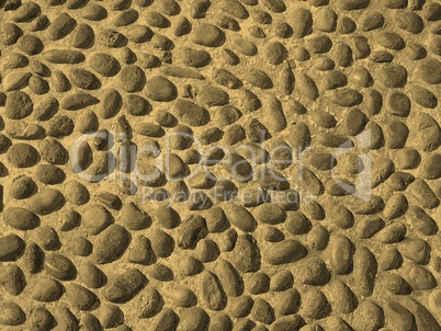 Stone floor background sepia