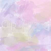 Abstract vector hand-drawn watercolor background