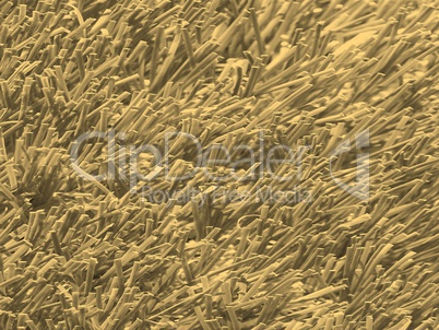 Artificial grass sepia