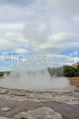 Geysir Strokkur, Island