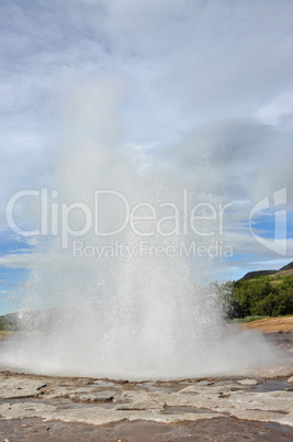 Geysir Strokkur, Island