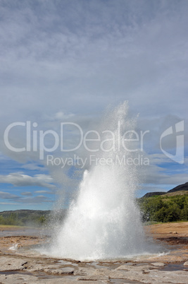 Geysir Strokkur, Island