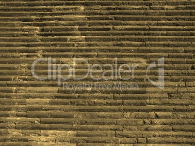 Roman wall sepia