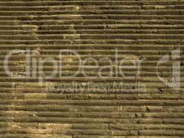 Roman wall sepia