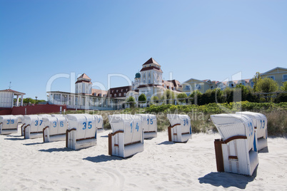 Bäderarchitektur in Binz, Deutschland