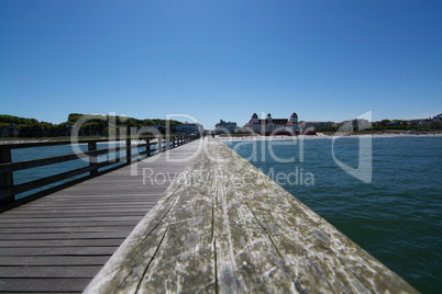 Seebrücke in Binz, Deutschland