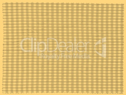 Yellow fabric sepia