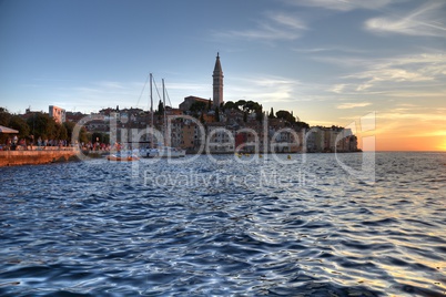 Abend bei Rovinj