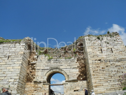 Zitadelle in Selcuk, Türkei