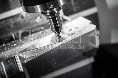 Metalworking CNC milling machine.