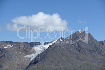 Berge bei Vent in den Ötztaler Alpen