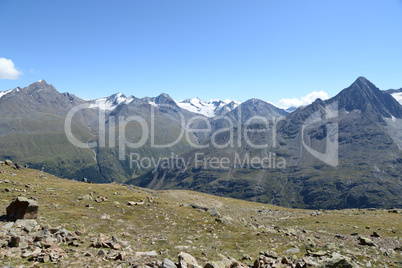 Berge bei Vent, Ötztaler Alpen