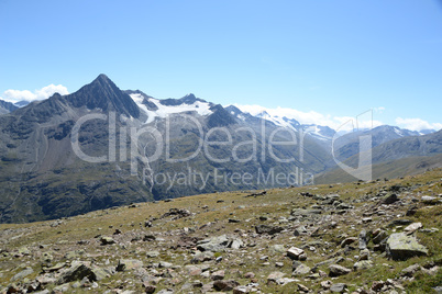 Berge bei Vent, Ötztaler Alpen