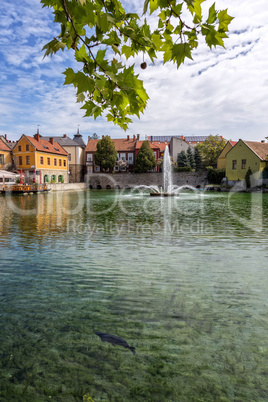 Small town Tapolca (Hungary)