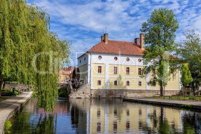 Small town Tapolca (Hungary)