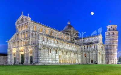 Piazza del Duomo o dei Miracoli or Cathedral Square of Miracles, Pisa, Italy