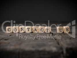 Contact us concept image