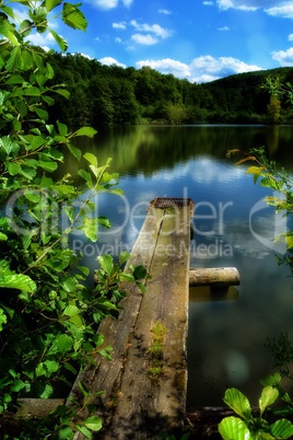 Alter Steg am See