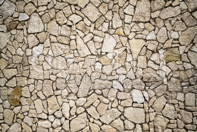 Natursteinmauer in Südfrankreich