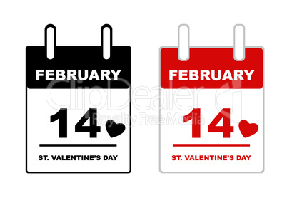 Valentine's Day Calendar