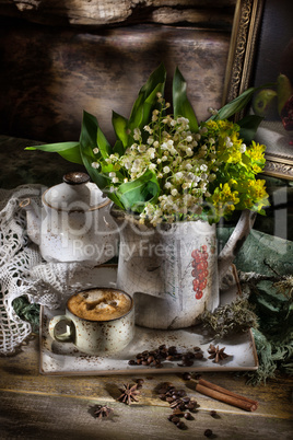 Still Life With Lily Of The Valley