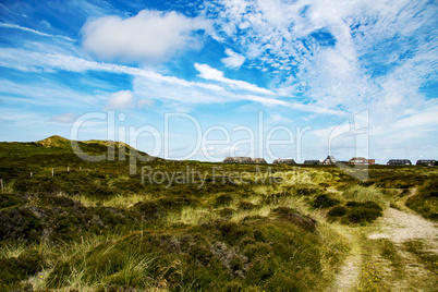 Hotels in the dunes on the island of Sylt