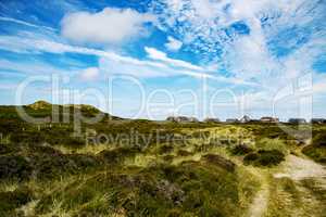 Hotels in the dunes on the island of Sylt