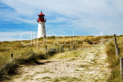 Lighthouse on the island of Sylt, Germany