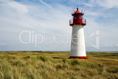 Lighthouse on the island of Sylt, Germany