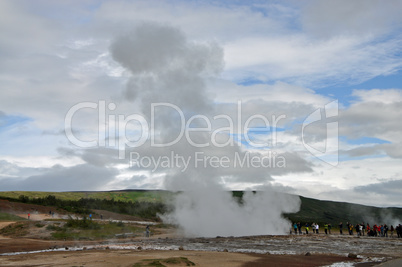 Geysir Strokkur, Island