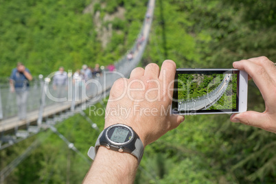 Hängeseilbrücke Geierlay im Hunsrück