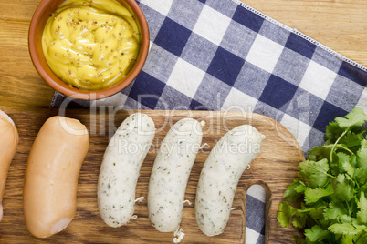 Traditional german sausages