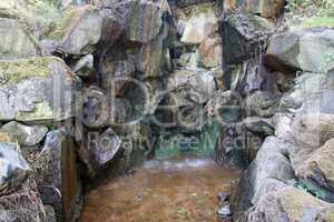 Mineral water spring - drinking fountain