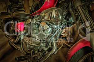 Engine of motorcycle