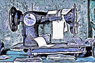 Old Sewing Machine