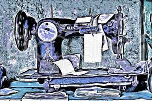 Old Sewing Machine