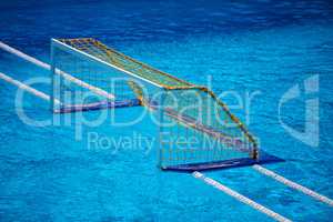 Olympic water polo goal gate