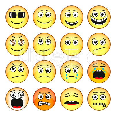 Set of Emoticons