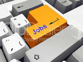 Tastatur mit Jobs Taste