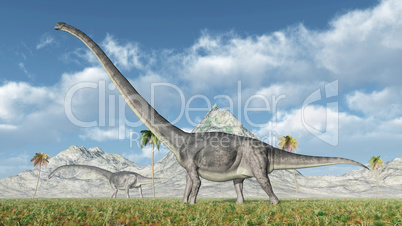 Dinosaurier Omeisaurus