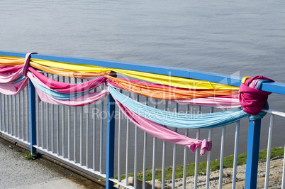 Colorful handrail