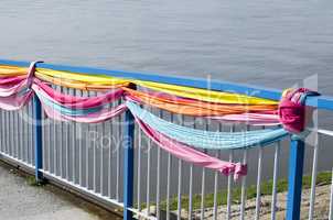 Colorful handrail