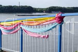 Colorful handrail