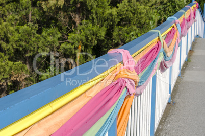 Colorful handrail