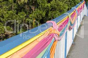 Colorful handrail