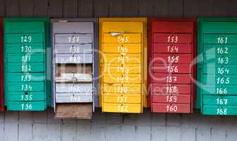 Old post boxes