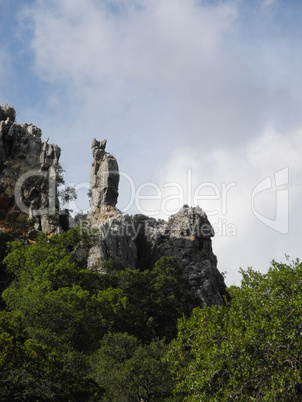 Felsen in der Kritsa-Schlucht, Kreta