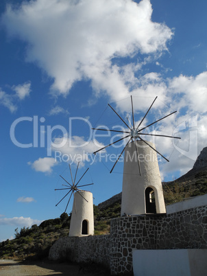 Windmühle auf der Lassithi-Hochebene